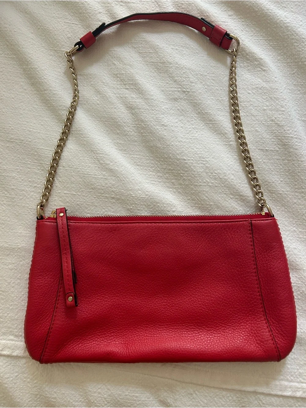 Kate Spade Red Leather Shoulder Bag